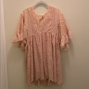 Pink Boho Dress